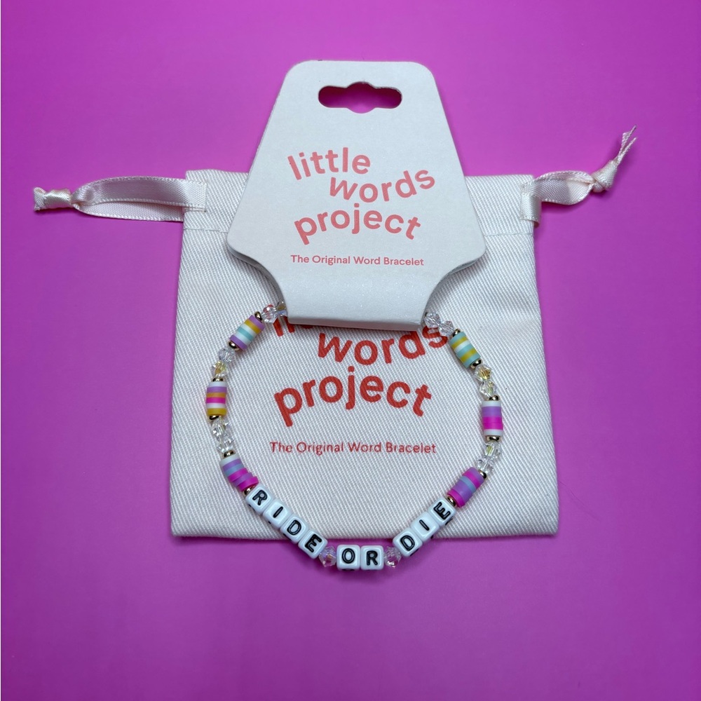 little words project "Ride or Die" Bracelet